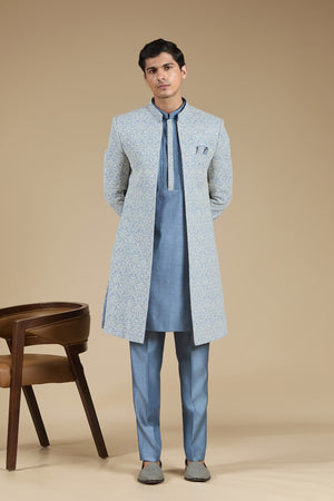 Ice Sky Kurta Set