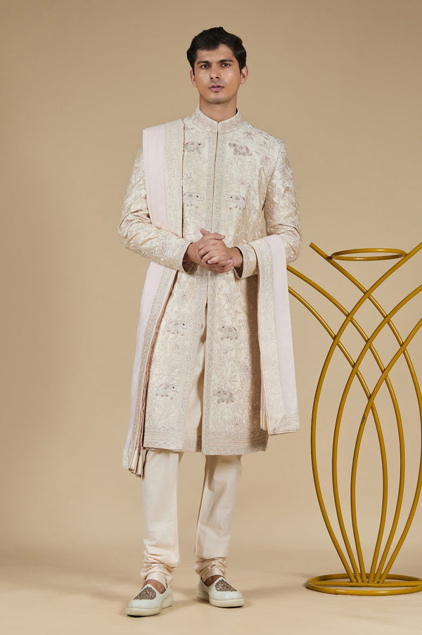 Nazm-e-Noor Sherwani Set