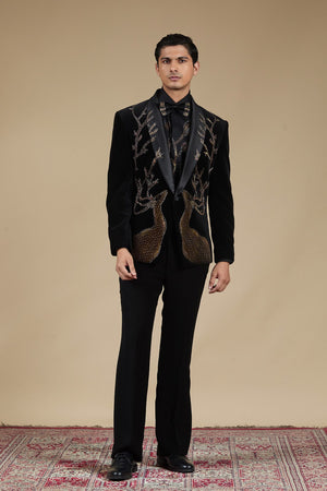 Peacock Royale Designer Suit