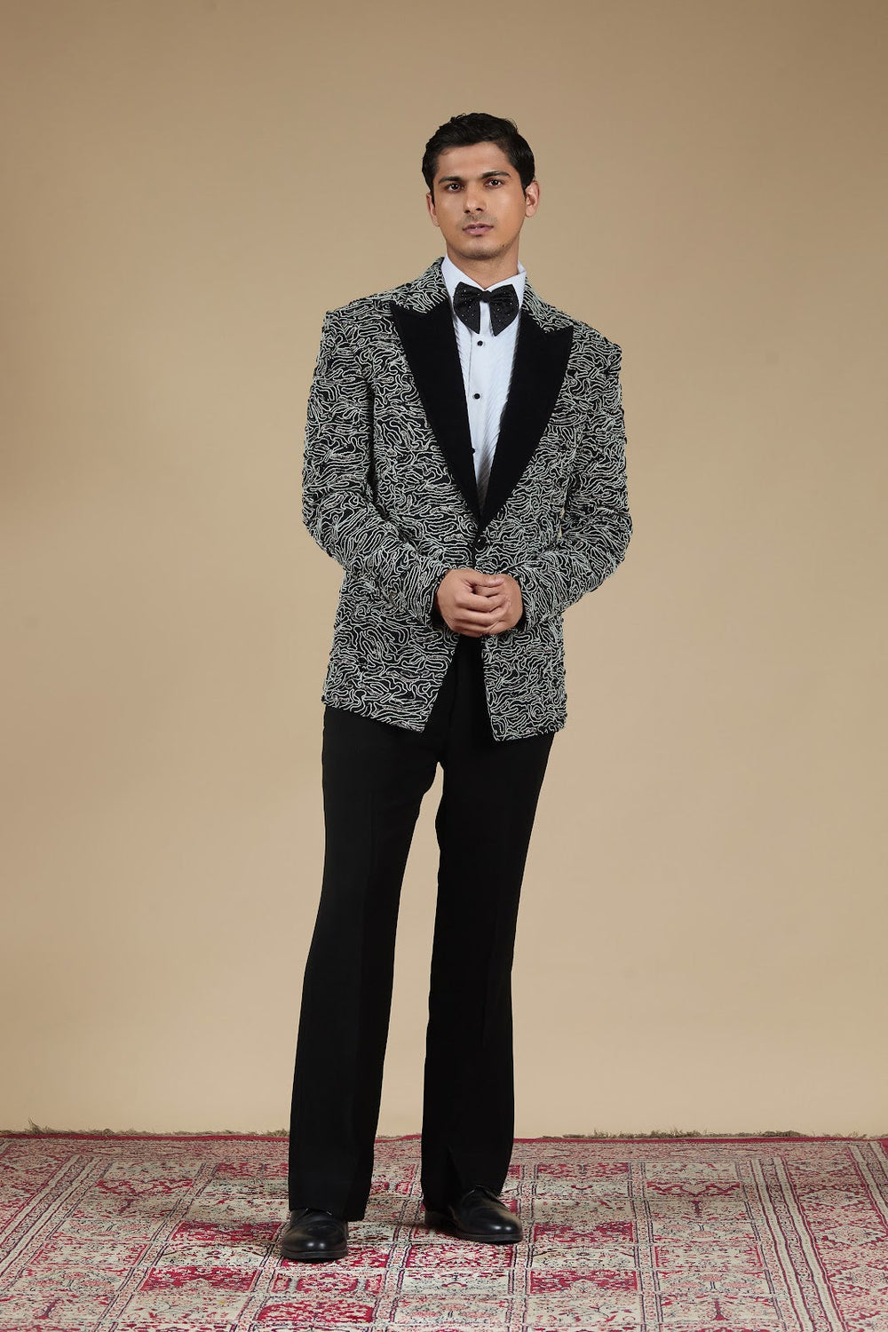 The Silver Tapestry Tuxedo