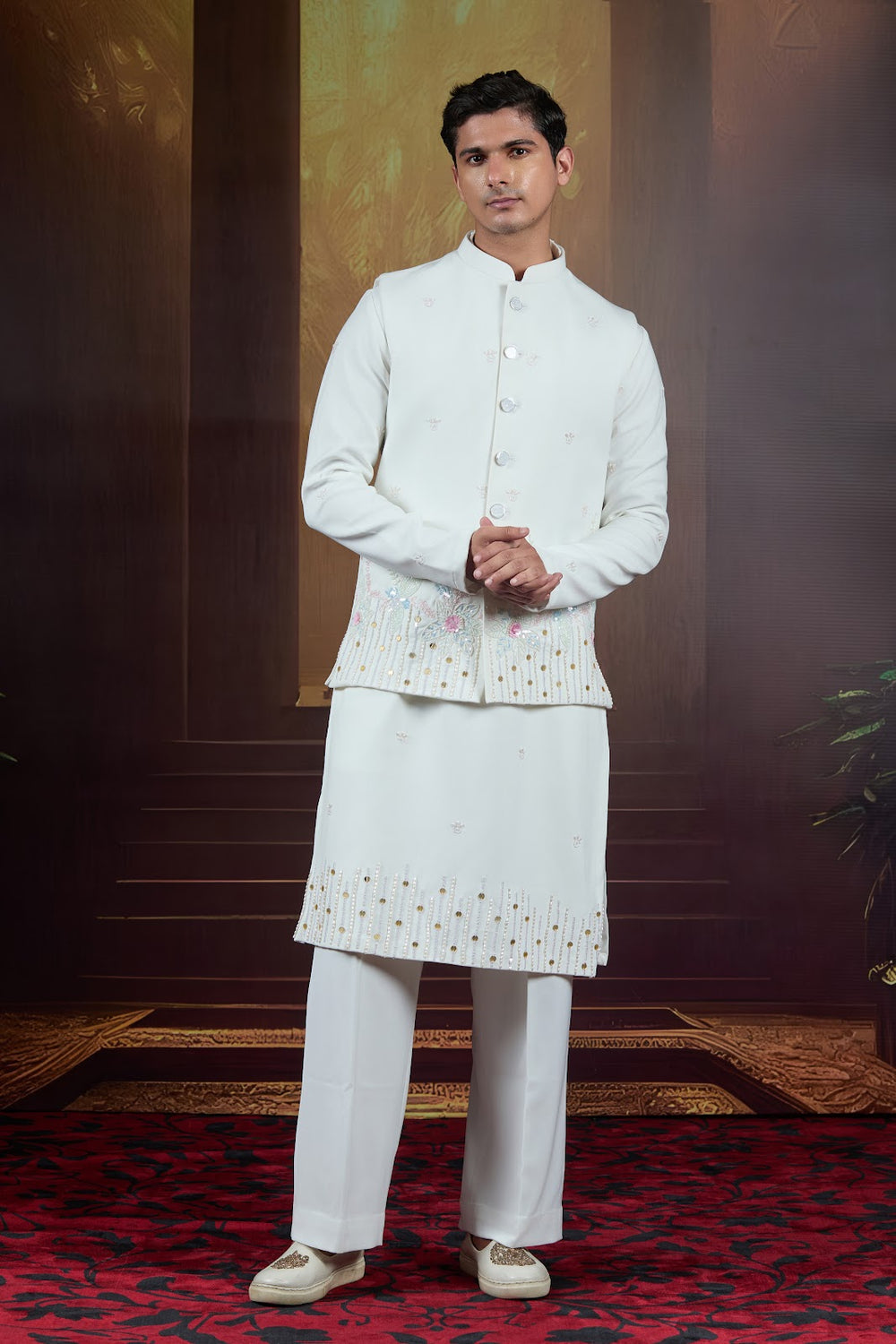 Ivory Royale Pearl Bundi Set