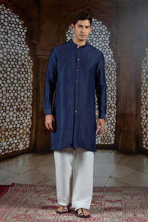 Midnight Indigo Kurta