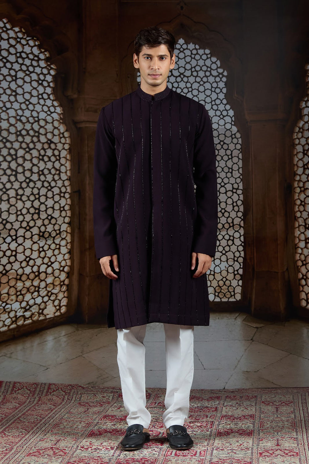Nocturne Code Kurta Set
