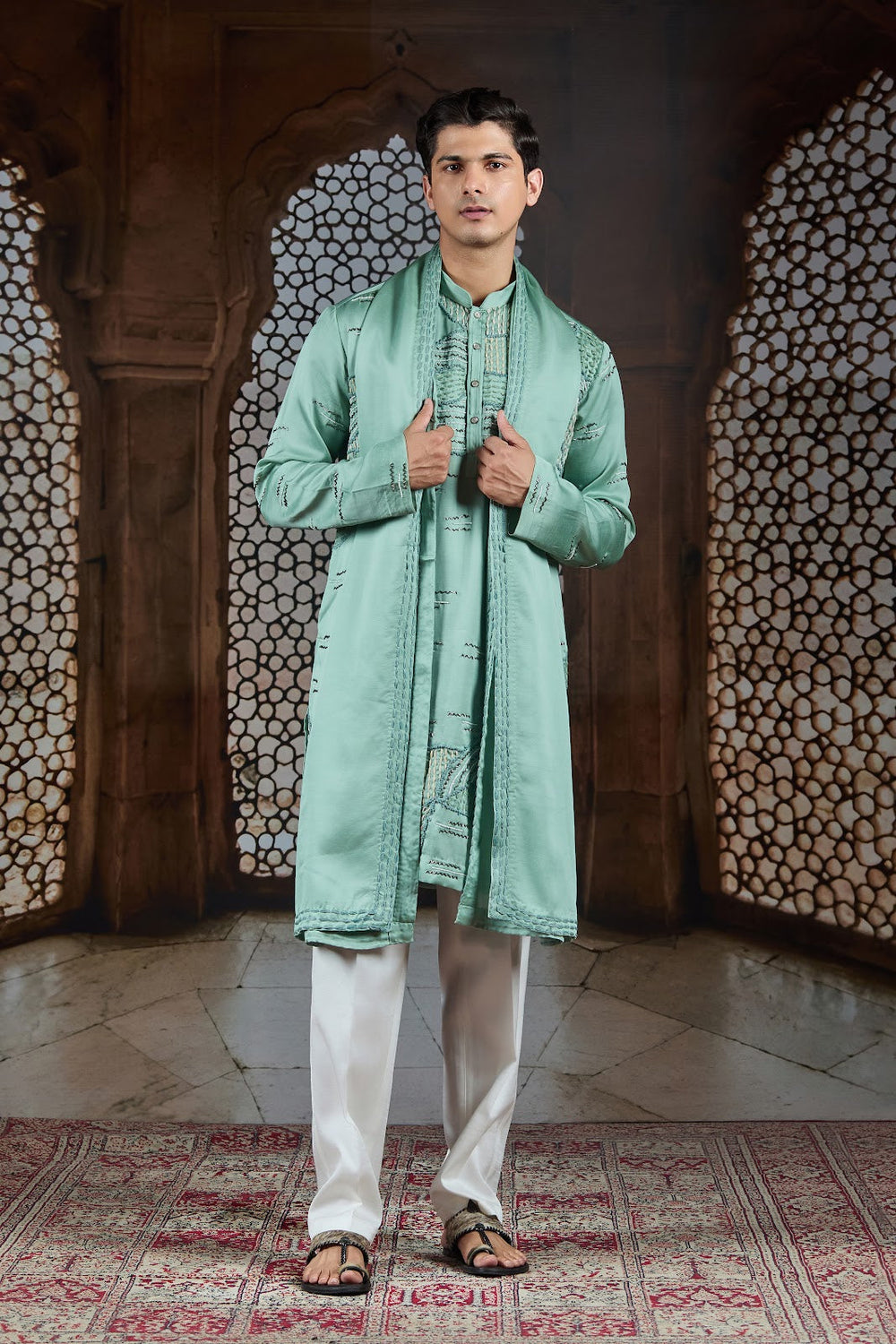 Mist Manual Kurta Set