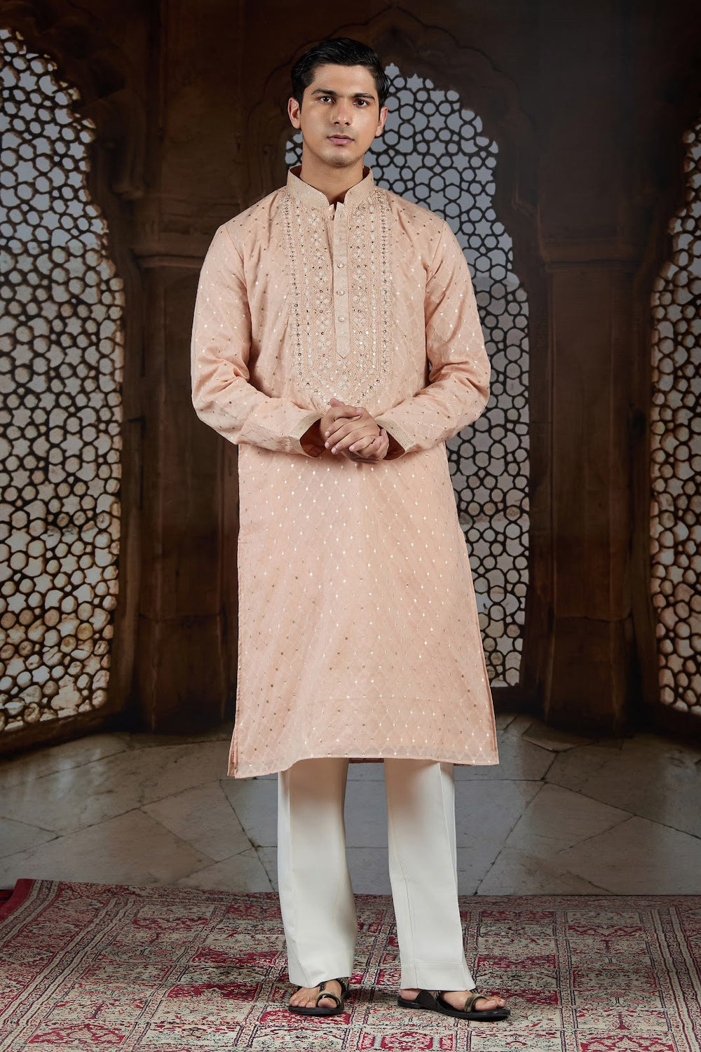 Threaded Elegance Kurta Set