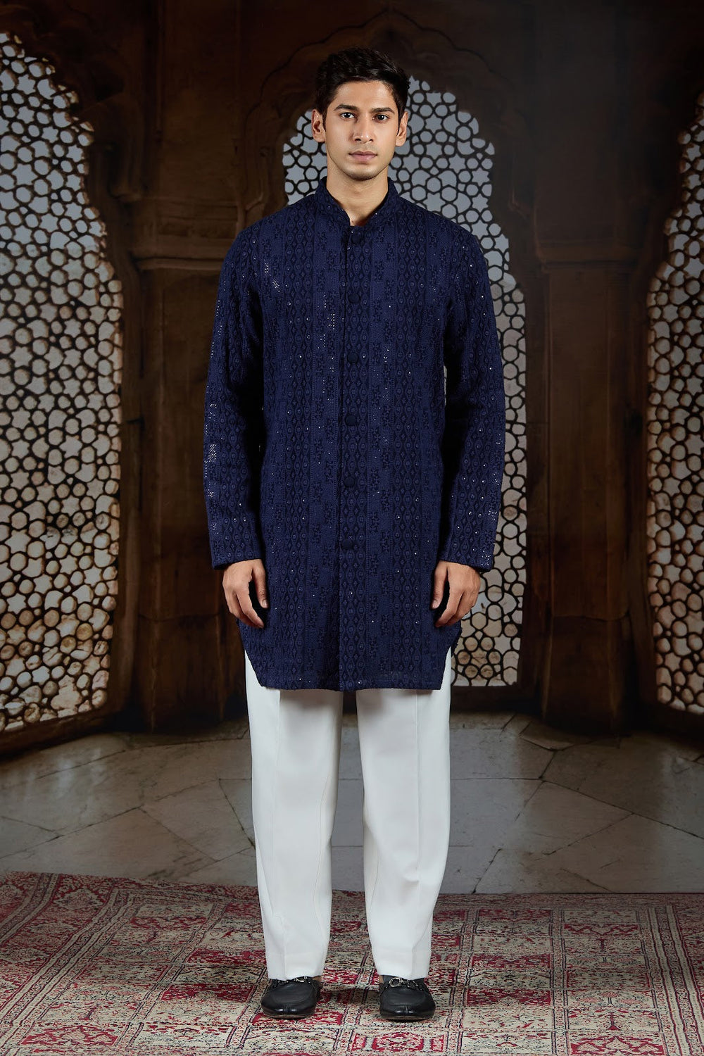 Geometric Charm Kurta Set