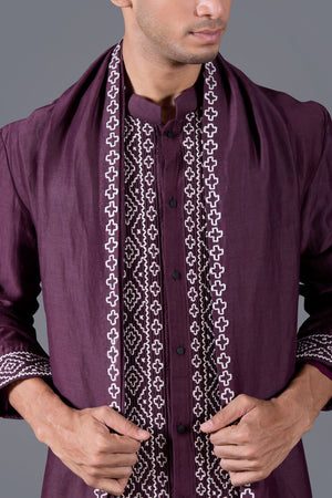 Imperial Amethyst Kurta Set