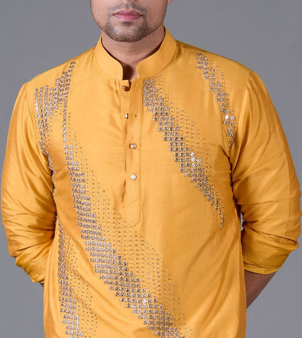 Golden Ember Kurta Set