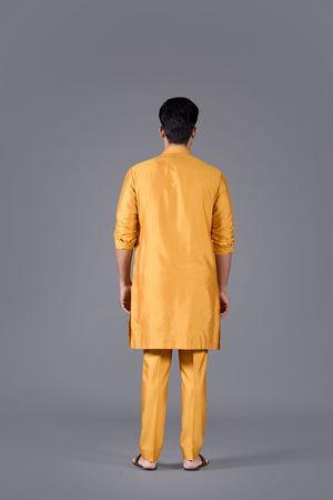 Golden Ember Kurta Set