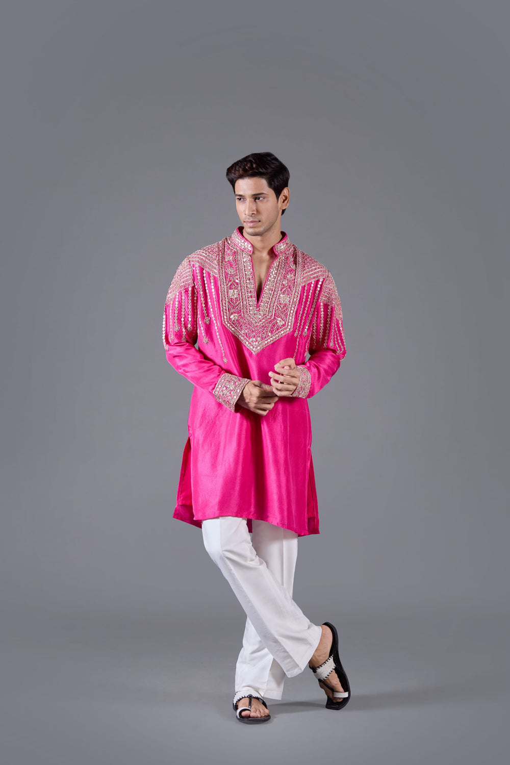 Imperial Magenta Kurta