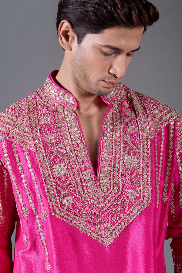 Imperial Magenta Kurta