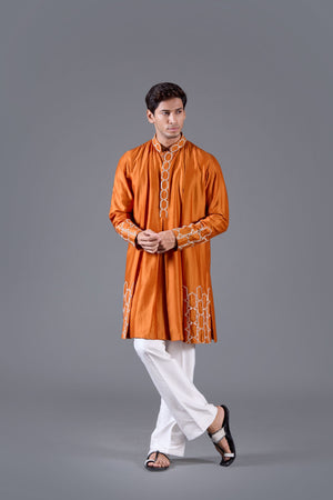 Ember Crest Kurta