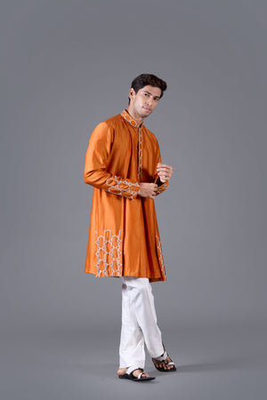 Ember Crest Kurta