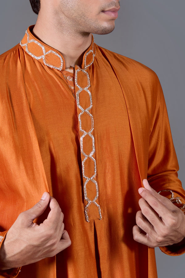 Ember Crest Kurta