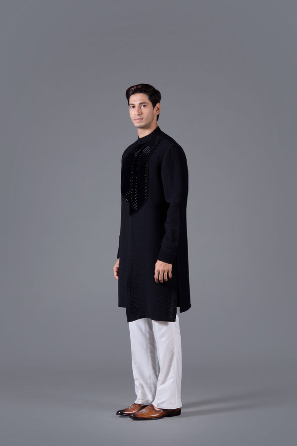 Obsidian Luxe Kurta