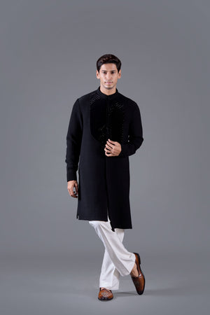 Obsidian Luxe Kurta