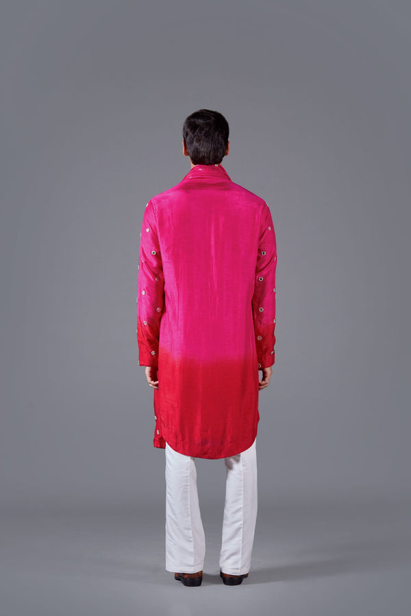 Fuchsia Mirage Kurta Set