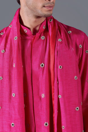 Fuchsia Mirage Kurta Set