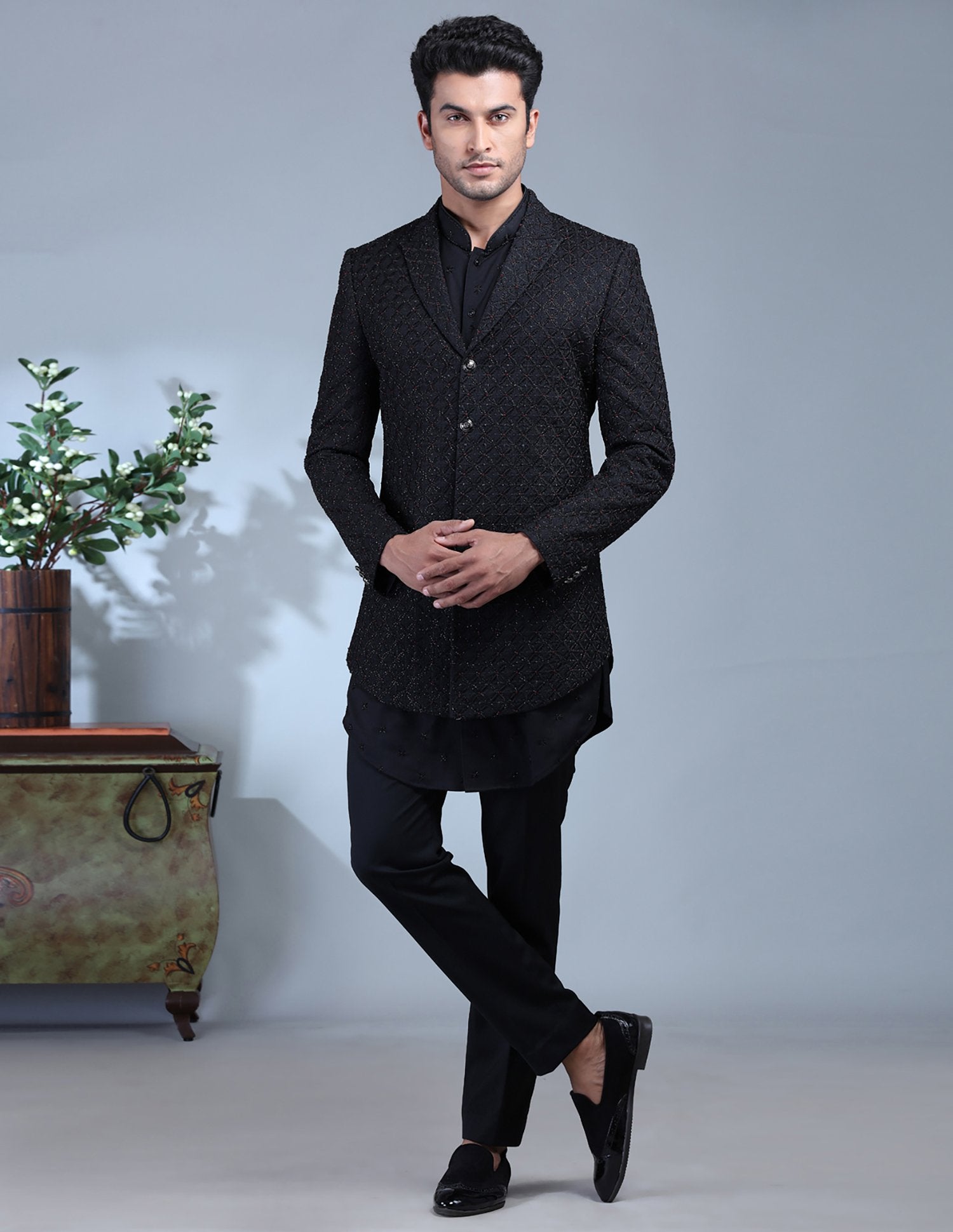 Suit Style Indowestern
